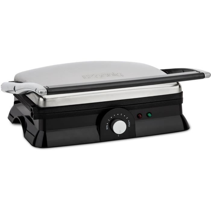 H.KOENIG GR20 - Grille-viande électrique mutlifonction - Inox