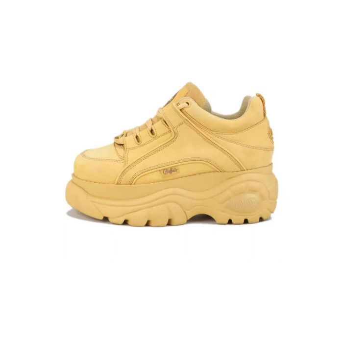 Basket dame Buffalo London Plateau jaune maïs.