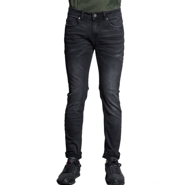 Jean Noir usé Homme Deeluxe 74 Carlos
