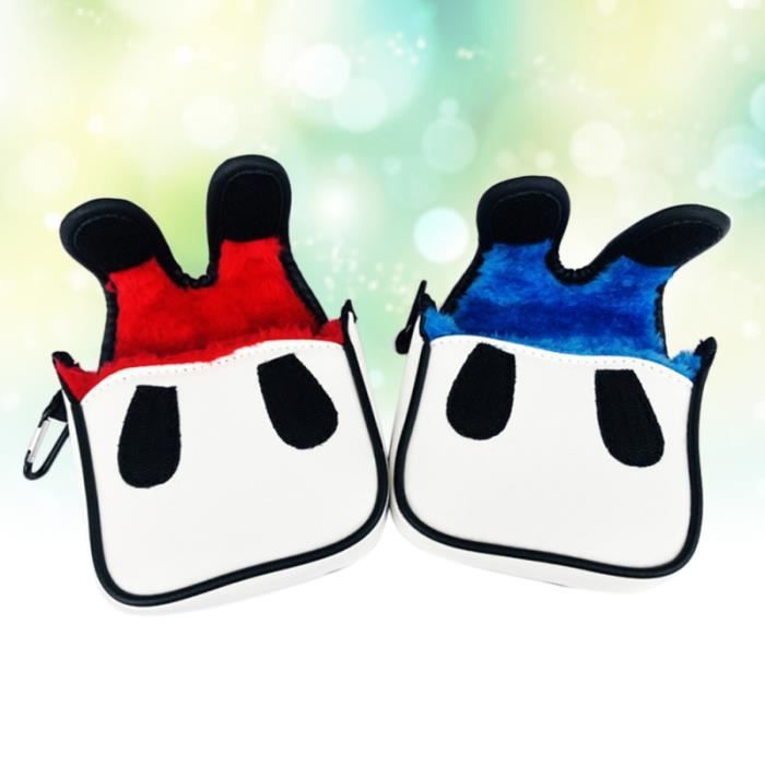 PU Golf Putter Cover Headcover Club Head Square Putters Cap (Random Color) BALLON DE FOOTBALL
