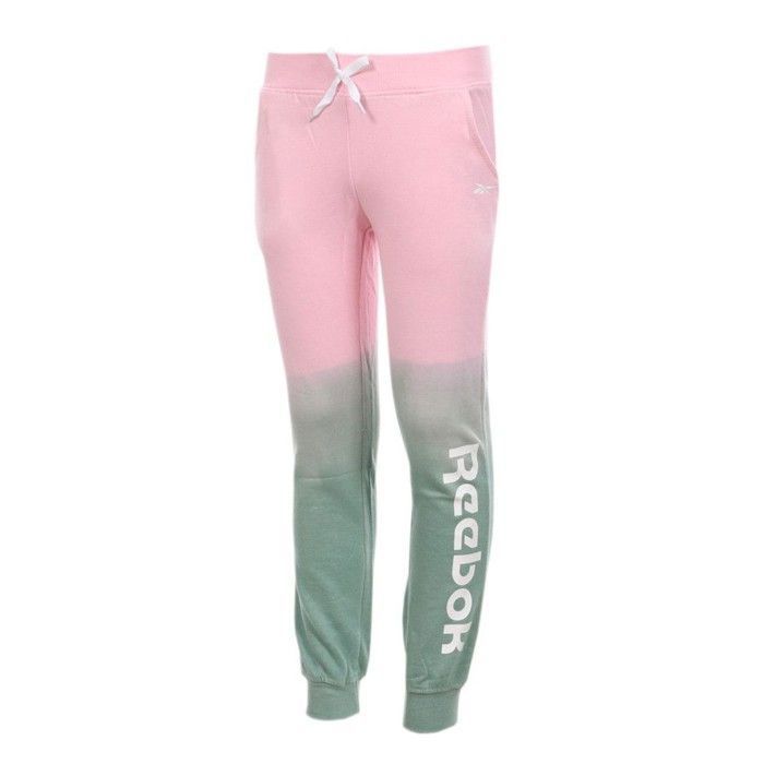 Jogging Rose/Vert Fille Reebok FLC