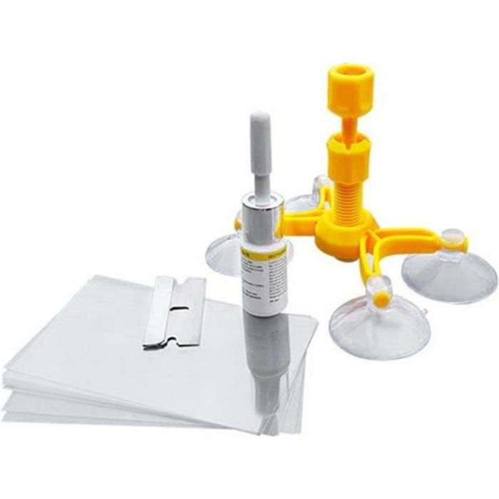 Kits de réparation de pare-brise Les rayures de verre restaurent les outils de réparation de fissures de pare-brise