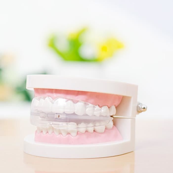 Gouttiere Dentaire Anti Bruxisme - Stop Les Grincements De Dents - Protege Dent Anti Ronflement-Support Pour Blanchiment Dentaire