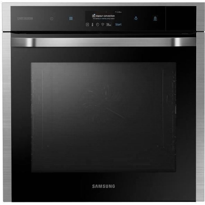 Samsung - Four Vapor Cook 73L - NV73J9770RS/EF - 80 programmes - A+ - Silver