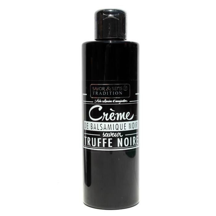 Crème de Vinaigre Balsamique Noir saveur Truffe - 200mL