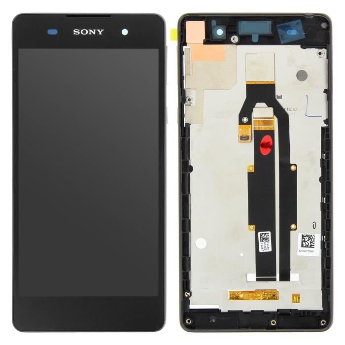 Ecran LCD + Vitre Tactile Original Sony Xperia E5 - Noir