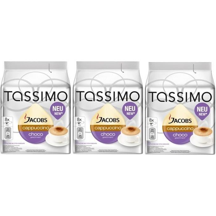 TASSIMO Jacobs Cappuccino Choco 24 Dosettes