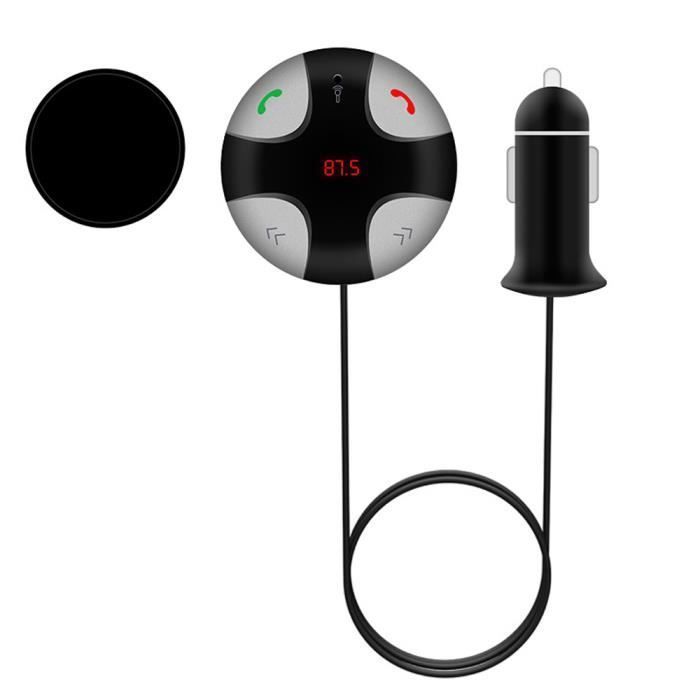 Vococal® transmetteur FM voiture USB MP3 LED Voiture Bluetooth 3.0 Sans Fil Lecteur Parleur