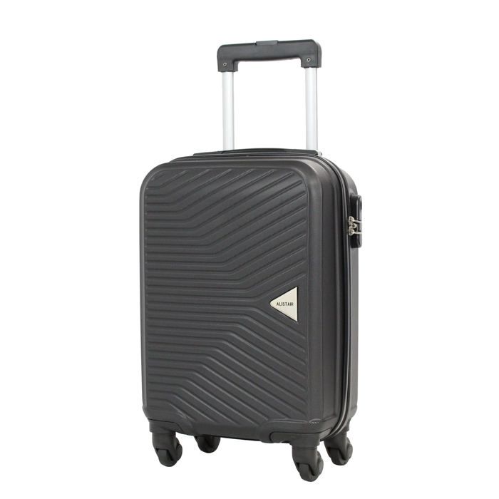 Lot De 2 Valises Cabine Airport XS 45cm - ABS, Couleur Noir, Neuves
