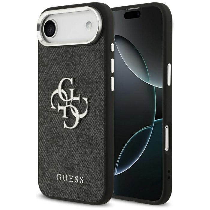 Guess Coque 4G Big 4G Classic Logo pour iPhone Air noir argenté - Neuf Noir - vue 4