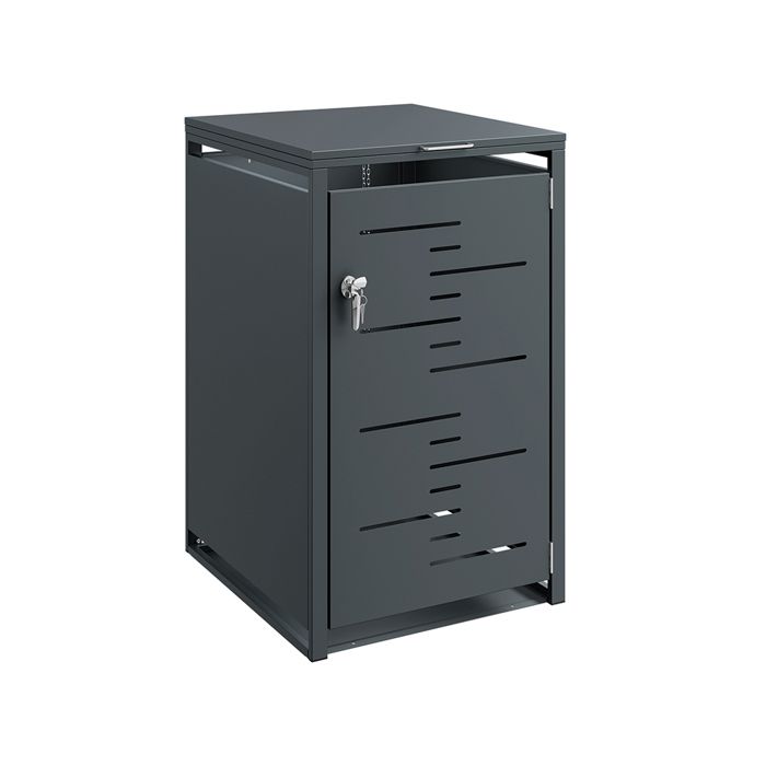 Armoire métallique de rangement industrielle - SOBUY - Acier robuste - Couvercle relevable - Vérins à gaz Armoire métallique de rangement industrielle - SOBUY - Acier robuste - Couvercle relevable - Vérins à gaz