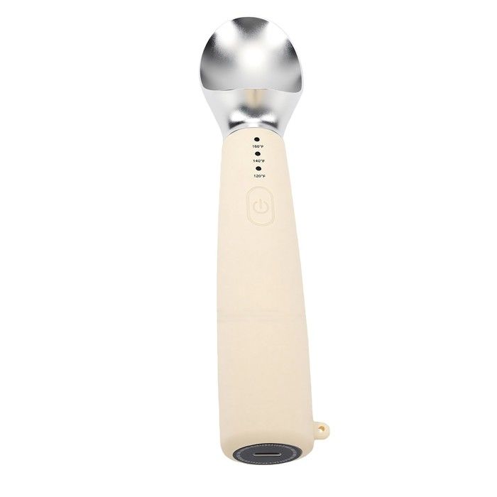 AUCUNE Cuillère à glace rechargeable Cuillère à glace électrique réglable 3 réglages de température cuillère à sport materiel