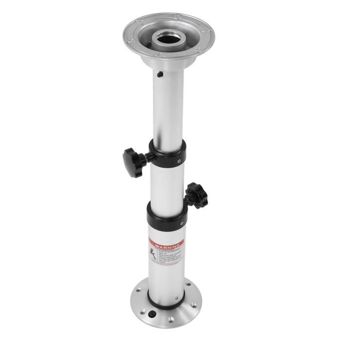 Pied de table amovible en alliage d'aluminium pour camping-car, camping-car, marine, pliant et réglable à 360 °  34