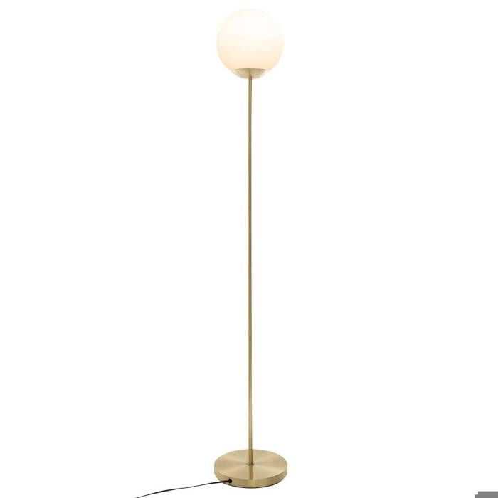 Lampadaire Dris métal doré H134cm