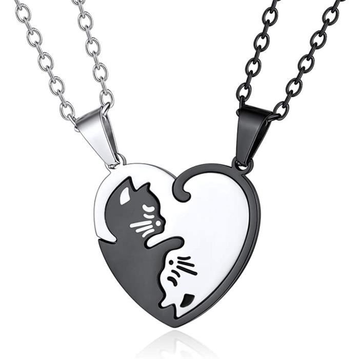 Collier D Amitier Chat Personnalisable Pendentif Couple Yin Yang Tai Coeur Puzzle Separe Bijoux 2pcs Friendship Bff Amoureux M 647 Achat Vente Sautoir Et Collier Collier D Amitier Chat Per647 Soldes Collier D Amitier Chat Personnalisable Pendentif Couple Yin Yang Tai Coeur Puzzle Separe Bijoux 2pcs Friendship Bff Amoureux M 647 Achat Vente Sautoir Et Collier Collier D Amitier Chat Per647 Soldes
