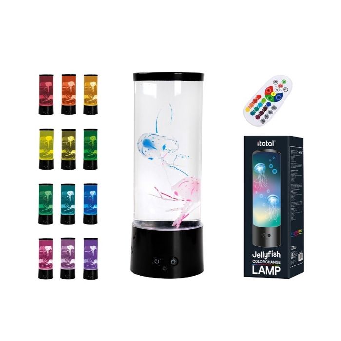 Lampe Médusa avec télécommande 28 cm - Itotal