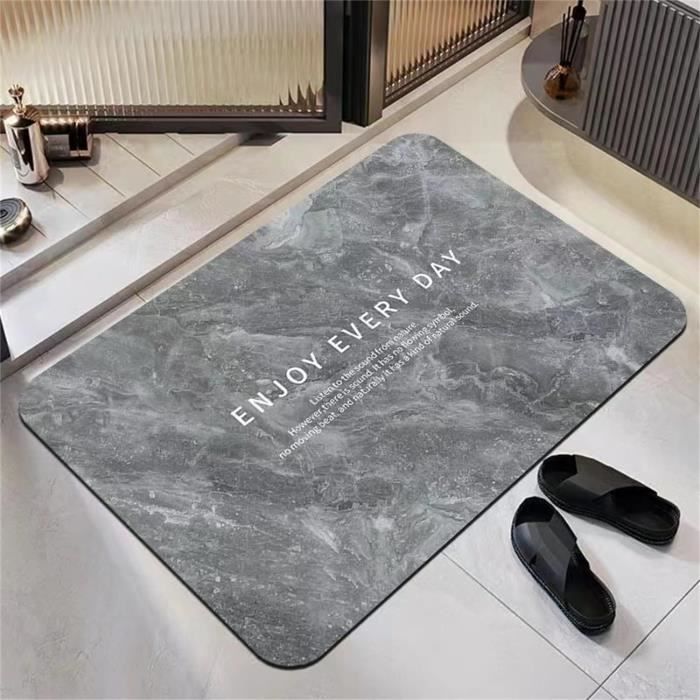 Diatomite Stone Bath Mat Anti Anti Moisissure Quick Dry Diatomaceous