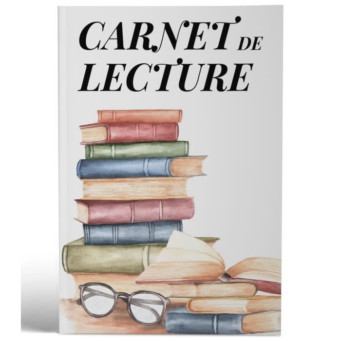 Carnet De Lecture Page De Garde Lycée Carnet de Lecture | Design Topy - Cdiscount Beaux-Arts et Loisirs créatifs