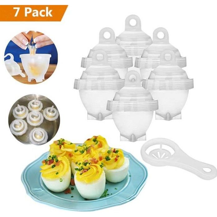 Qqmora Cuiseur d'oeufs Chaudière à Oeufs Multifonction Ménage Machine de  Cuisson des Oeufs art toqueur Trois couches de rose - Cdiscount Maison