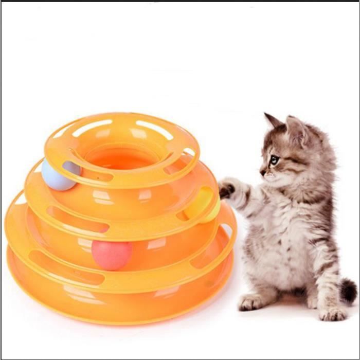 Jouet Chat Plaque De Divertissement Jouet Pour Animaux Compagnie Orange Cdiscount