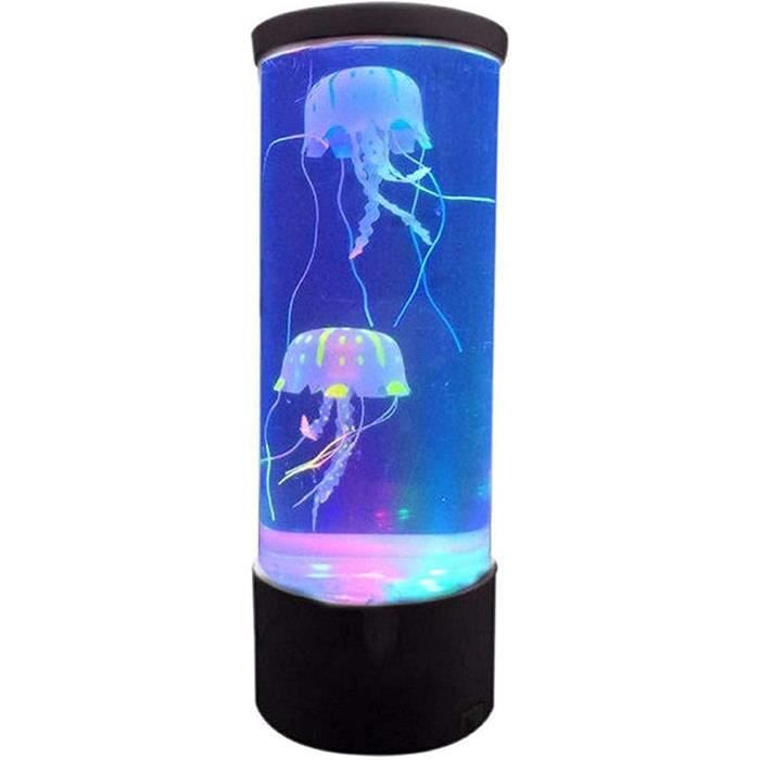 Lampe de méduse à LED, veilleuse de méduse à LED Changeante de Couleur