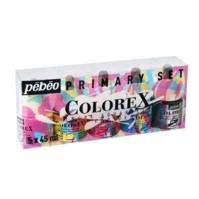 Set Encre Aquarelle Colorex De Pebeo 5 X 45 M Achat Vente Peinture Aquarelle Set Encre Aquarelle Colorex Cdiscount