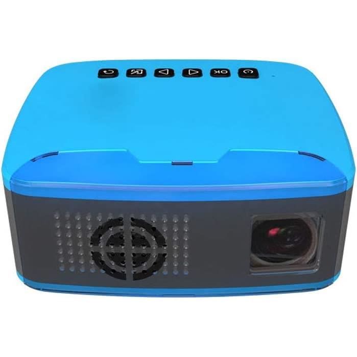 Mini Projecteur Vidéoprojecteur Portable Retroprojecteur,Multimédia