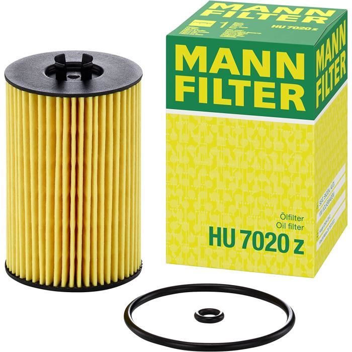 Mann-filter Filtre À Huile Hu 7020 Lot Filtres Joint / Joints
