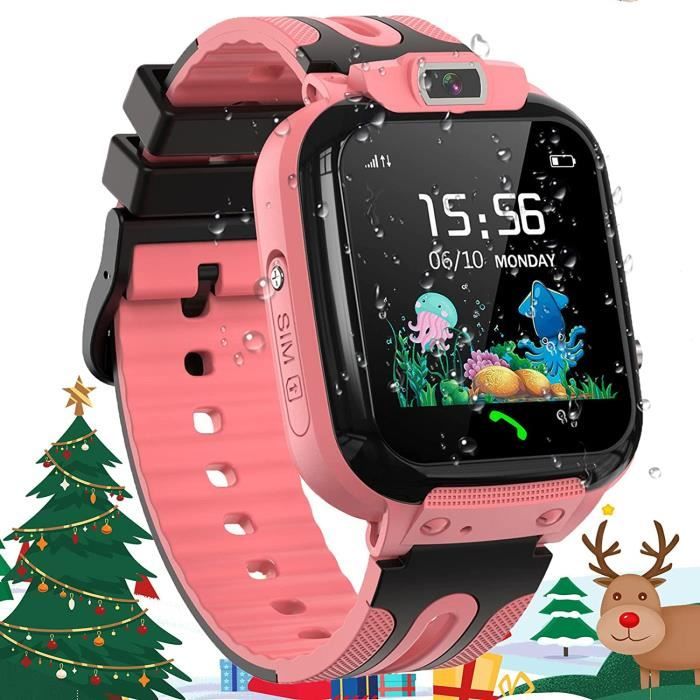 Montre Connectée Enfant - LITEYPP - 4G - GPS - Appel Bidirectionnel - IP68 Étanche