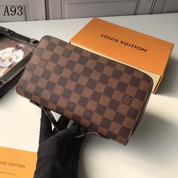 Portefeuille Louis Vuitton 2020 Nouveau Sac de Marqu Porte Monnaie LV pour  Homme Pas Cher - Cdiscount Bagagerie - Maroquinerie