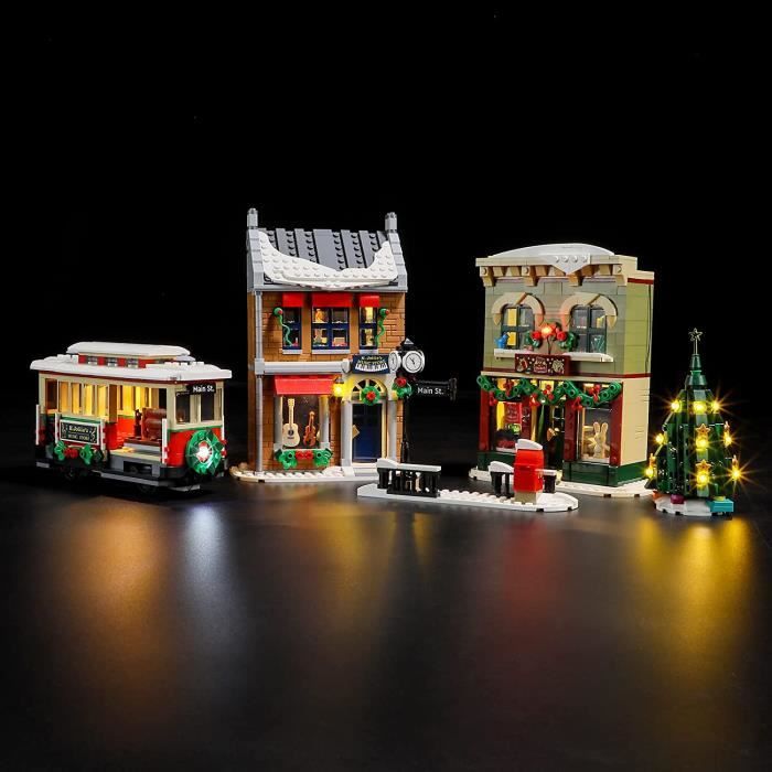 Kit d'éclairage LED pour Lego-10308 Holiday Main Street Modèle de Blocs de  Construction Jeu de lumière LED Compatible avec Le modè - Cdiscount Jeux -  Jouets