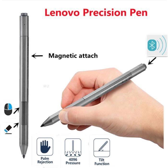 Stylet,Stylet pour ordinateur portable Lenovo Yoga Miix ideapad Flex, 2 en  1, Bluetooth 4096, capteur de - NEW Precision Pen - Cdiscount Téléphonie