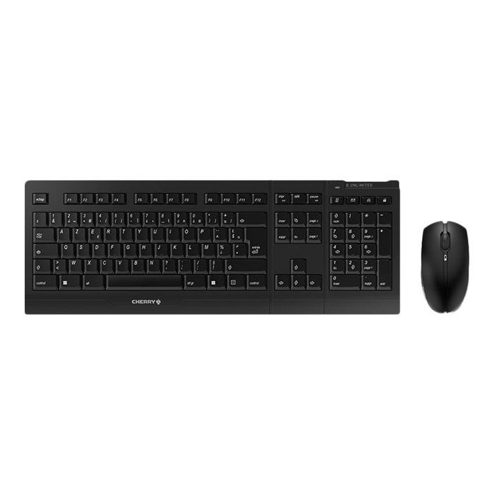 Ensemble Clavier Souris CHERRY B.UNLIMITED 3.0 – Sans Fil Rechargeable USB - vue 5