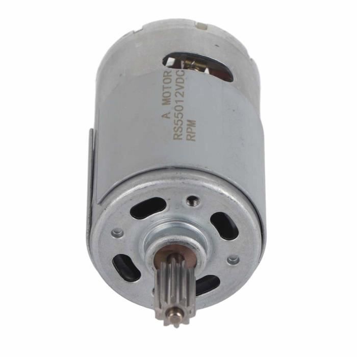 Rs550 Moteur Haute Vitesse 12V – 12000 RPM – 2 Engrenages – Pour Voiture Enfant Et Moto
