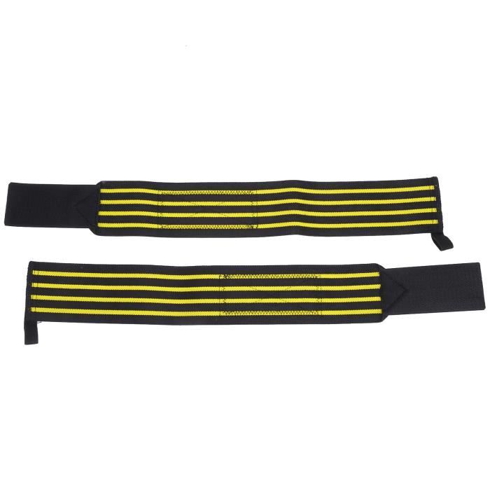 Genouillères Haltérophilie Tuff Wraps - Taille L - Noir Et Rouge - Lot De 2 - Occasion
