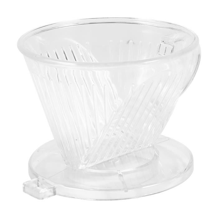 Lot De 200 Filtres à Café Papier Non Blanchis Forme V - Filtres Coniques Pour Cafetière Maison Bureau