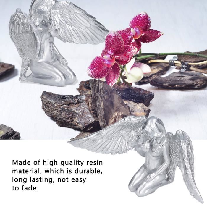 Pluviomètre Décoratif En Résine Peint à La Main - 21 Cm - Décoration De Jardin Extérieur