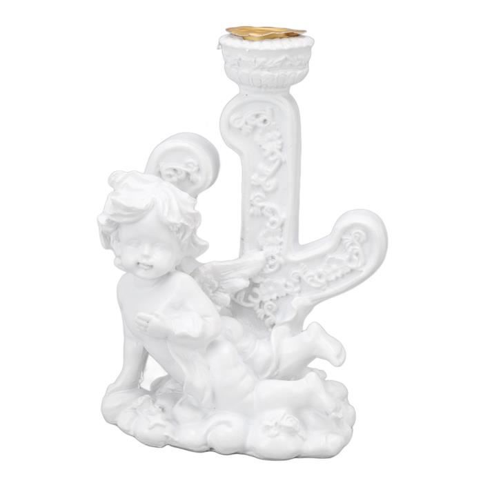 Bougeoir Ange En Verre – Style Murano, Vert Et Transparent, Fait Main (occasion)