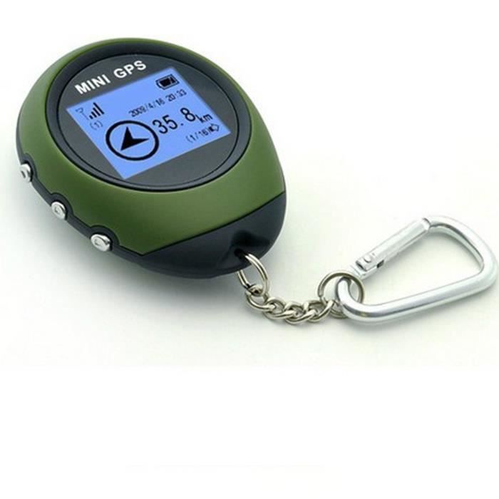 Dispositif portable Mini GPS Tracker  GPS Randonnée Extérieure Location  Finder et Sport Tracker Navigation avec porte-clés par EOG - Cdiscount Auto