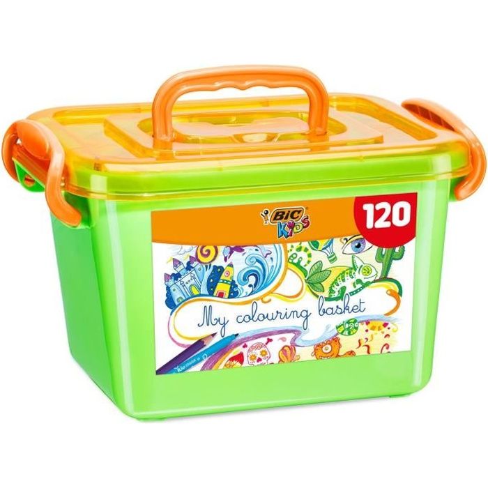 boite en bois crayons feutre cdiscount support tache conseils peinture scintillante lavable sur les pages de coloriage pointe plastique