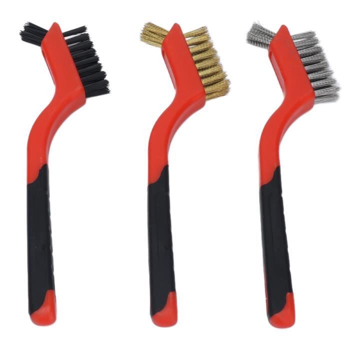 Ensemble De Brosses à Tambour Cheerock - 1 Paire Métal Rétractable + 1 Paire Nylon - Poignée Caoutchouc, 32 Cm - Pour Cajon, Jazz - 10
