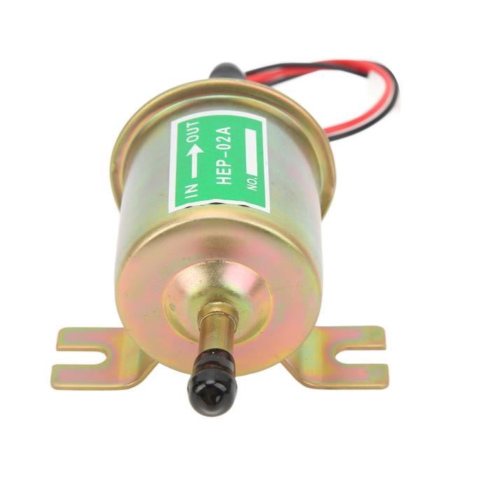 Pompe à Carburant 12V/24V JIZZU - Pour Chauffage Webasto/Eberspacher 2-5KW, Débit Élevé - Universelle Voiture/Camping-car