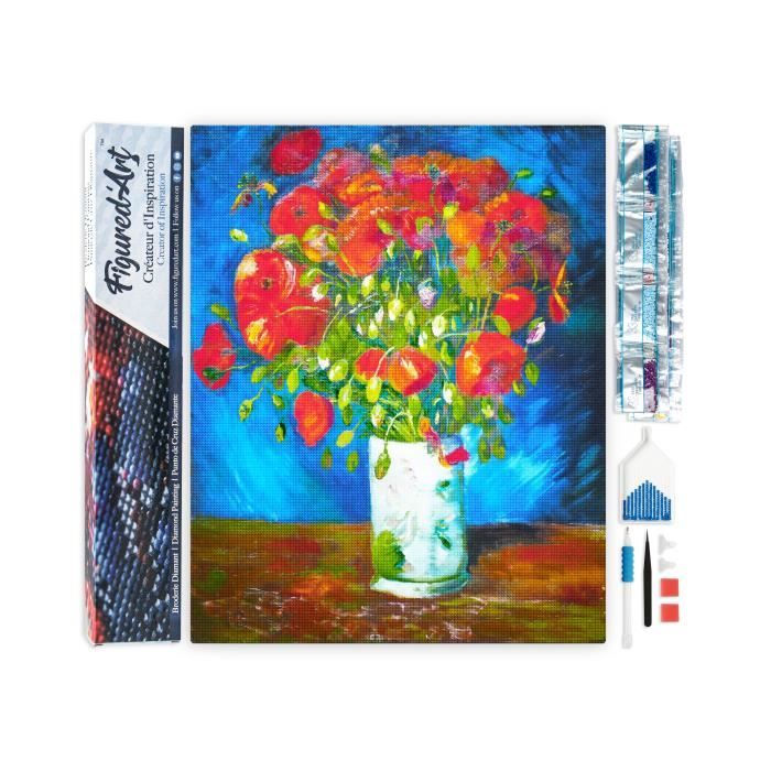 Diamond Painting Kit Complet - Femme Avec Une Tigresse - 30X40 Cm 5D