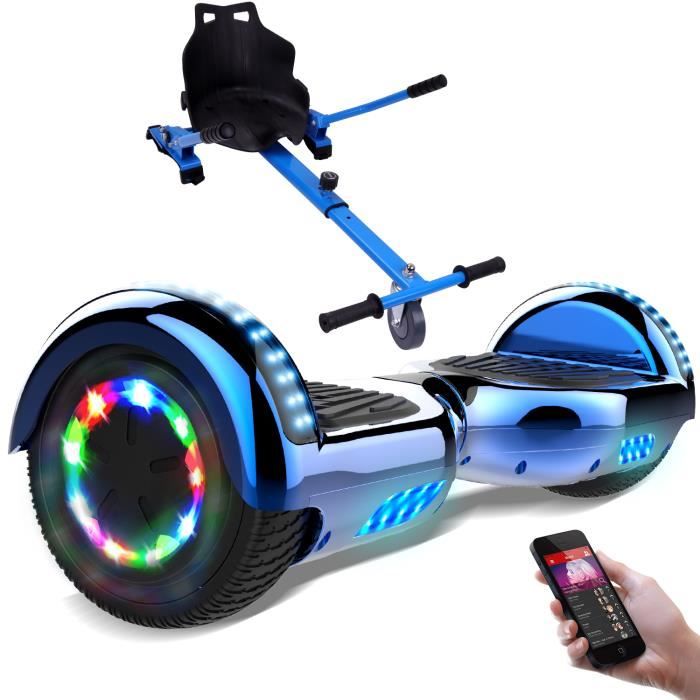 Photo de geekme-gyropode-hoverboard-6-5-pouces-electrique-scooter-bluetooth-integre
