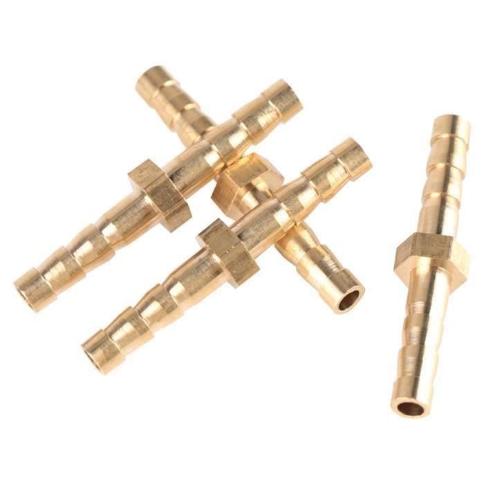 Connecteur Réducteur En Laiton Pour Tuyau D'eau - Bidirectionnel, Tailles Disponibles De 4mm à 12mm (ex: 6mm-10mm) - 5