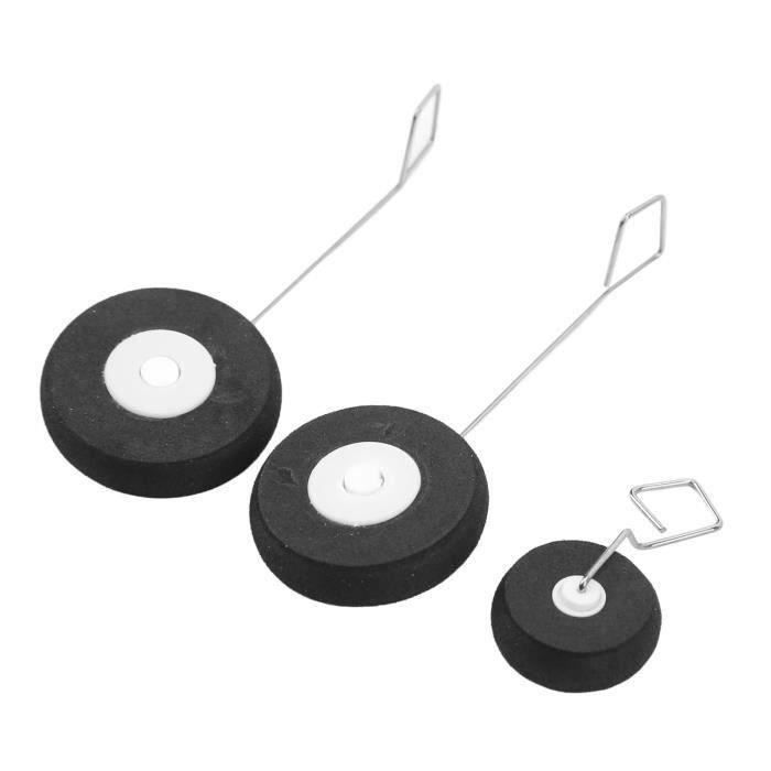2x10 Pièces RC Avion Train D'atterrissage Blocage De Roue Jeu D'arrêt De Colliers De Roue Butée