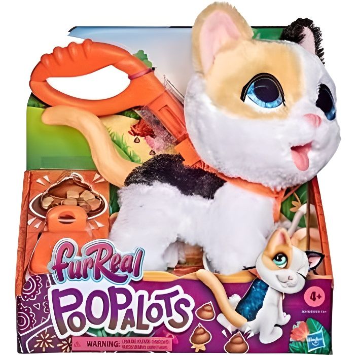 FurReal Friends -Peluche Interactive Chat MON COPAIN QUI FAIT POPO -  Cdiscount Jeux - Jouets