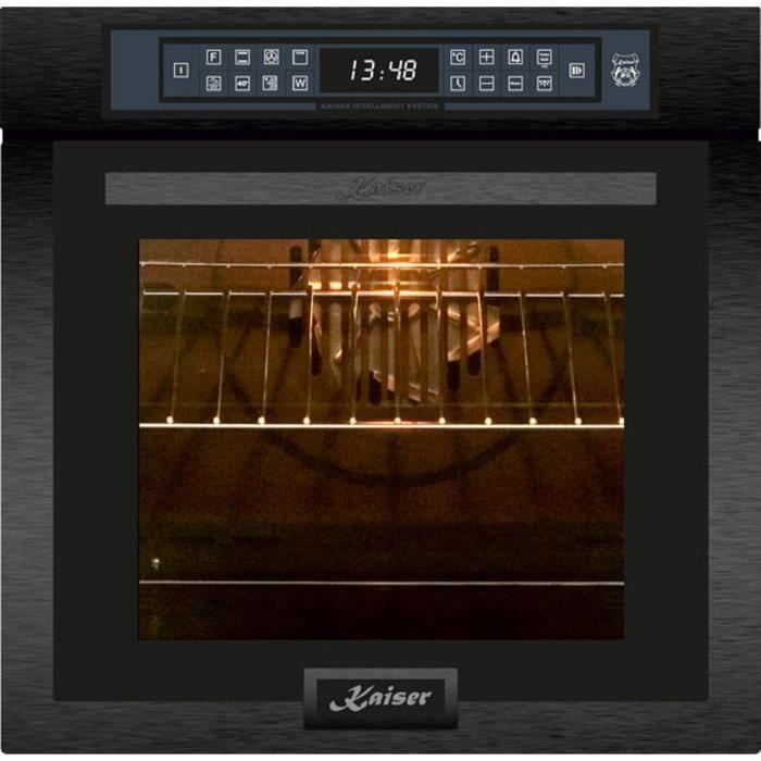 Kaiser Four encastrableEH 6306 RS Four encastrablenoir79L 15 fct. grill Friteuse Full Touch