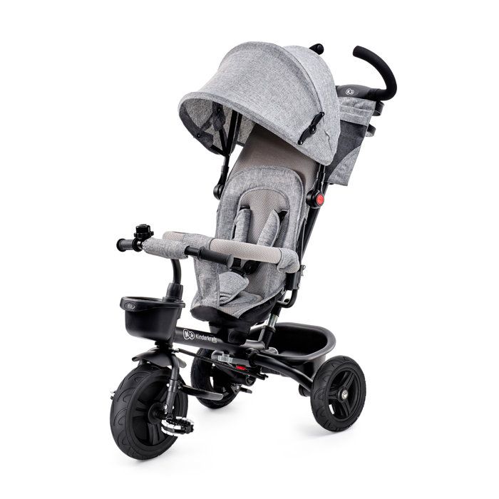 Tricycle AVEO KINDERKRAFT Dès 9 mois Gris clair