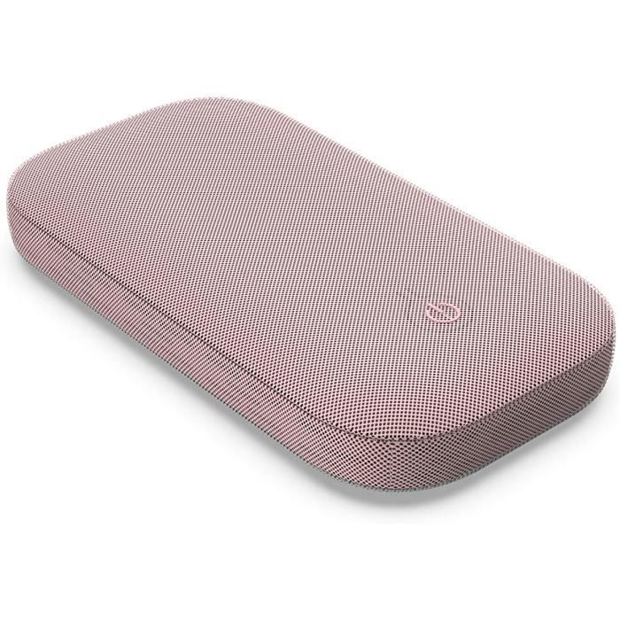 Batterie Externe à Induction - LEXON - POWERSOUND - 5000 mAh - Enceinte Bluetooth 360 - Rose